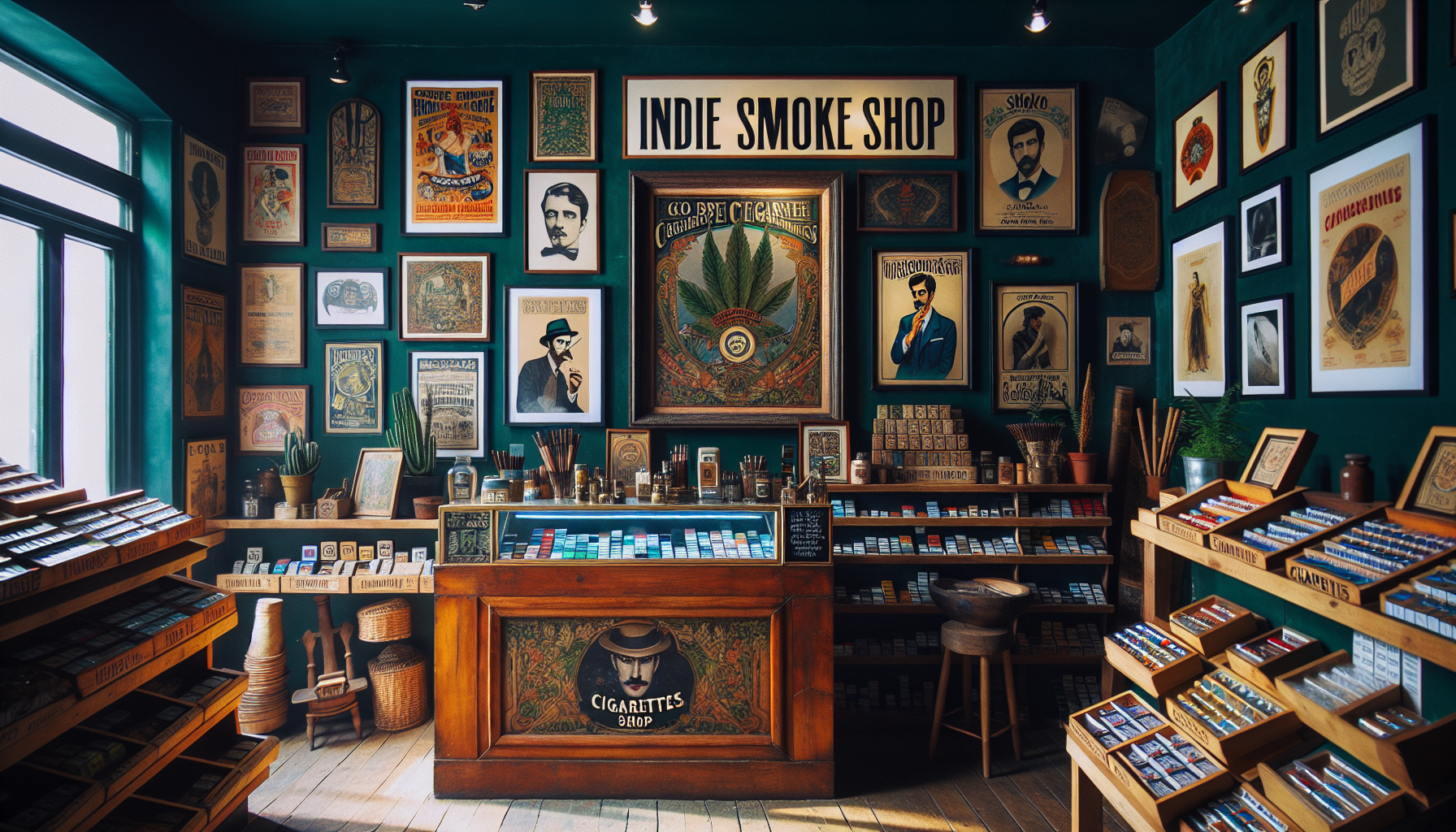 Dunhill in Indie Smoke Cigarette Shop